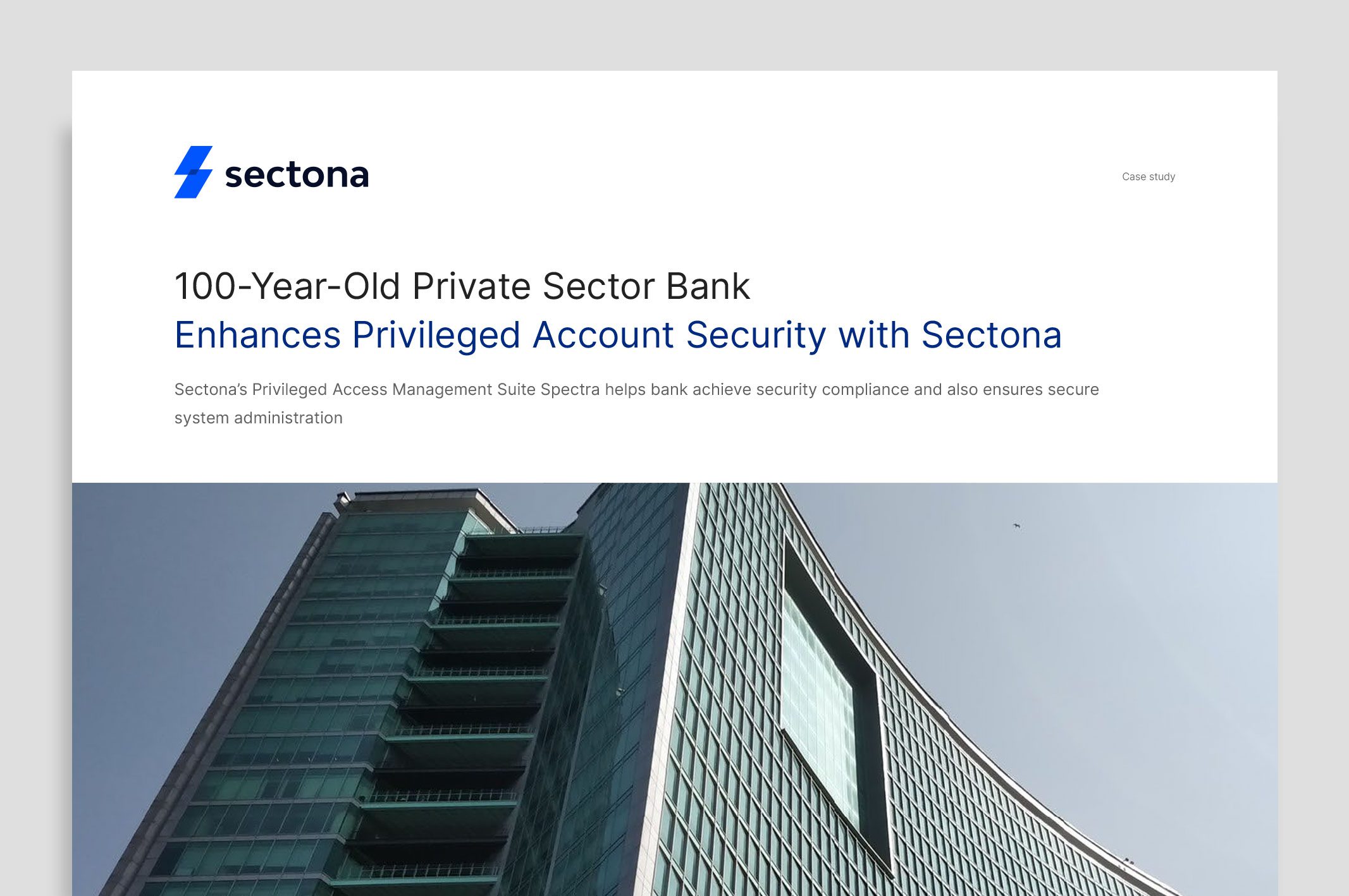 100 Year Old Private Sector Bank Case Study Thumbnail