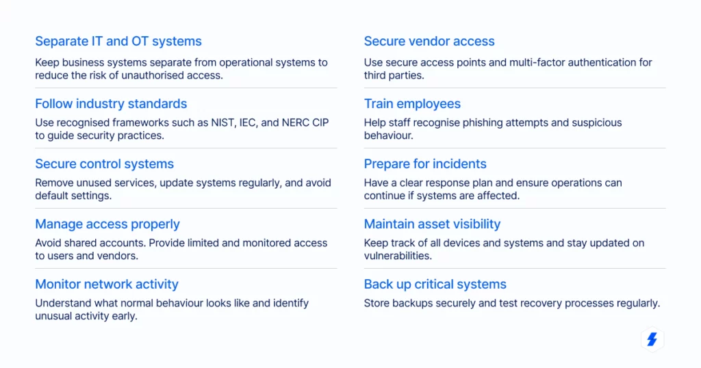 Energy Security Strengthening Cyber Resilience in the Critical Infrastructure